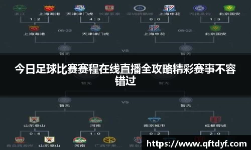 今日足球比赛赛程在线直播全攻略精彩赛事不容错过