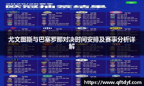 尤文图斯与巴塞罗那对决时间安排及赛事分析详解